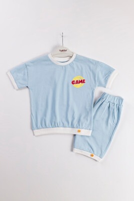 Wholesale Boys 2-Piece T-shirt and Shorts set 2-5Y Tuffy 1099-8569 - Tuffy (1)