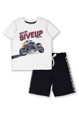 Wholesale Boys 2-Piece T-shirt and Shorts Set 3-6Y Elnino 1025-22102 - Elnino (1)