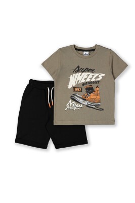 Wholesale Boys 2-Piece T-shirt and Shorts Set 3-6Y Elnino 1025-22103 - 1