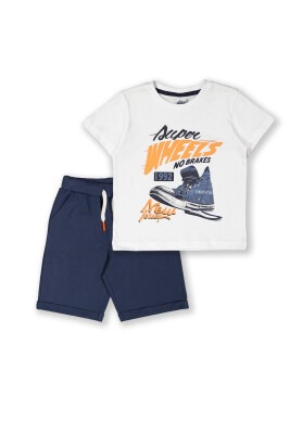 Wholesale Boys 2-Piece T-shirt and Shorts Set 3-6Y Elnino 1025-22103 - 2