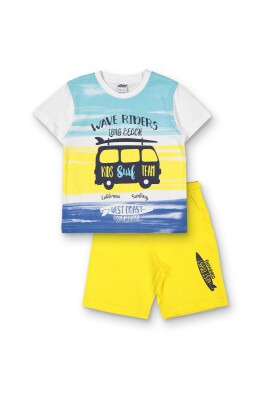 Wholesale Boys 2-Piece T-Shirt and Shorts Set 3-6Y Elnino 1025-22109 - Elnino (1)