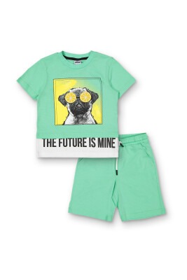 Wholesale Boys 2-Piece T-Shirt and Shorts Set 3-6Y Elnino 1025-22114 - 1