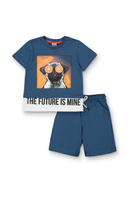 Wholesale Boys 2-Piece T-Shirt and Shorts Set 3-6Y Elnino 1025-22114 - 2