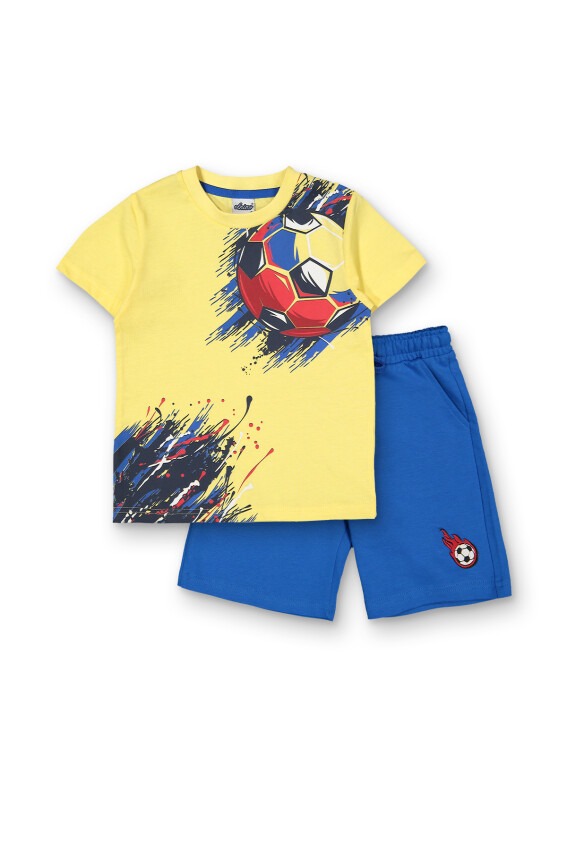 Wholesale Boys 2-Piece T-Shirt And Shorts Set 3-6Y Elnino 1025-22119 - 1