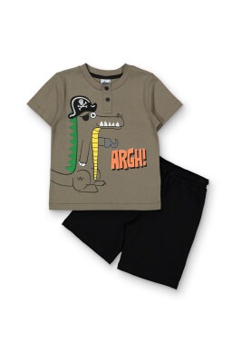 Wholesale Boys 2-Piece T-Shirt And Shorts Set 3-6Y Elnino 1025-22121 - 1