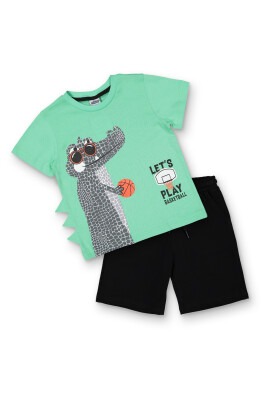Wholesale Boys 2-Piece T-Shirt and Shorts Set 3-6Y Elnino 1025-22123 - 1