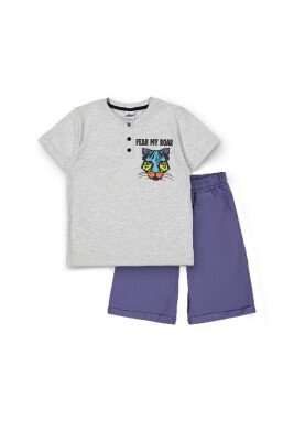 Wholesale Boys 2-Piece T-shirt and Shorts Set 8-14Y Elnino 1025-22166 - Elnino
