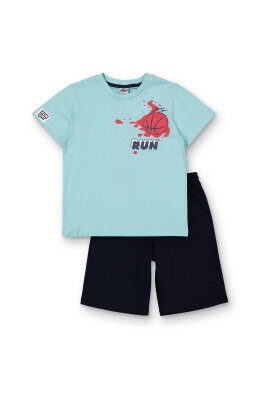 Wholesale Boys 2-Piece T-shirt and Shorts set 8-14Y Elnino 1025-22168 - Elnino