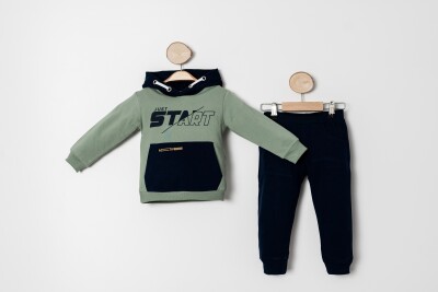 Wholesale Boys 2-Piece Tracksuit Set 1-4Y Sani 1068-20048 - 1