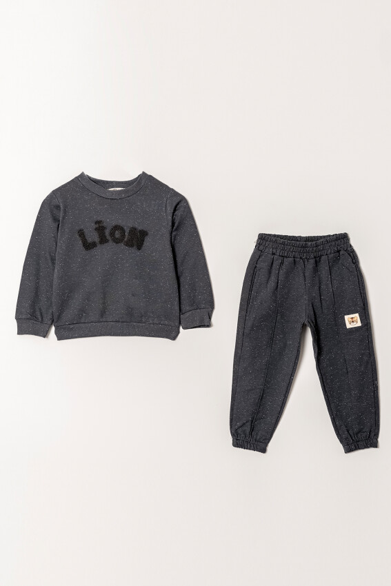 Wholesale Boy's 2-Piece Tracksuit Set 2-5Y Tuffy 1099-0877 - 5