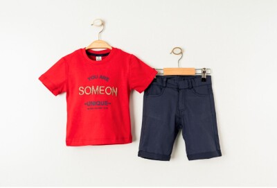 Wholesale Boys 2-Pieces T-shirt and Short Set 1-4Y Cool Exclusive 2036-23400 - Cool Exclusive (1)