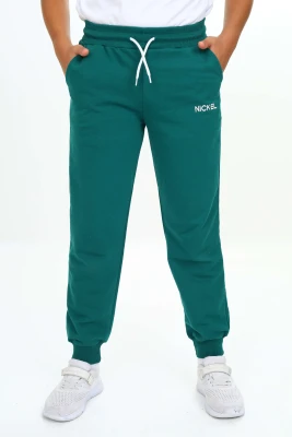 Wholesale Boys' Basic Sweatpants 11-14Y Nickel 2060-20022-3 - 12