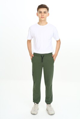 Wholesale Boys' Basic Sweatpants 11-14Y Nickel 2060-20096-3 - Nickel (1)