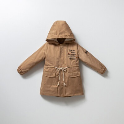 Wholesale Boys Coats 6-9Y Cumino 1014-CMN3359 Beige