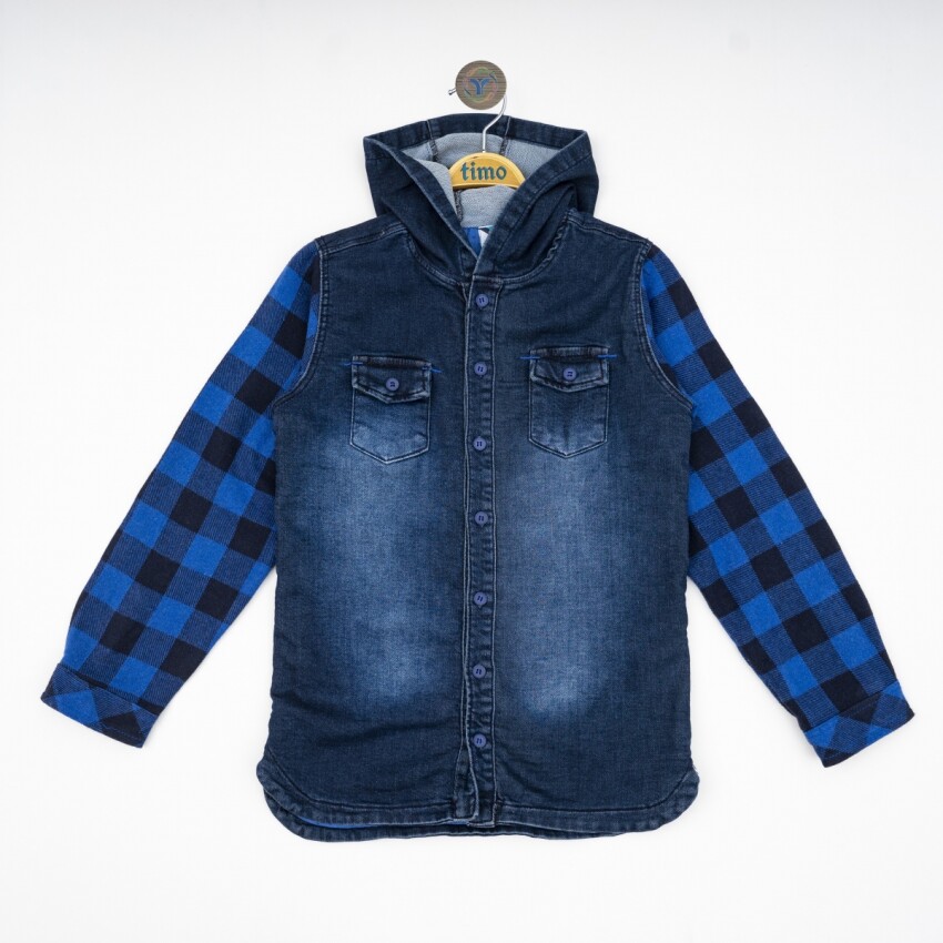 Wholesale Boys Denim Shirt 2-5Y Timo 1018-101308912 - 3