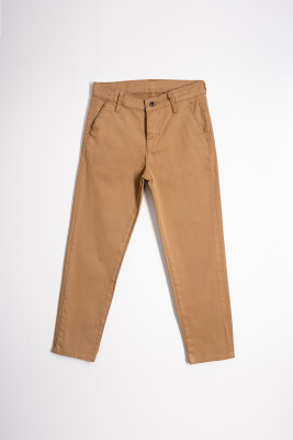 Wholesale Boys Gabardine Pants 11-15Y Lemon 1015-8520-R51-G - Lemon