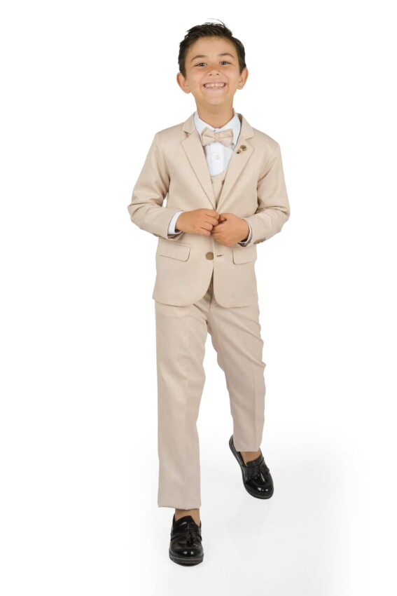 Wholesale Boy's Jacket Vest Suit 10-13Y Terry 1036-2841 - 3