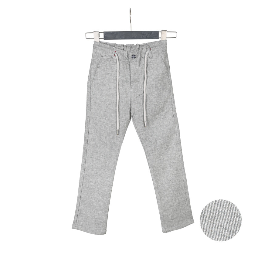 Wholesale Boys Linen Pants 6-15Y Flori 1067-22017-2 - 3