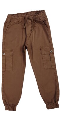Wholesale Boys Linen Pants 9-14Y Lemon 1015-8700-R121-G - Lemon