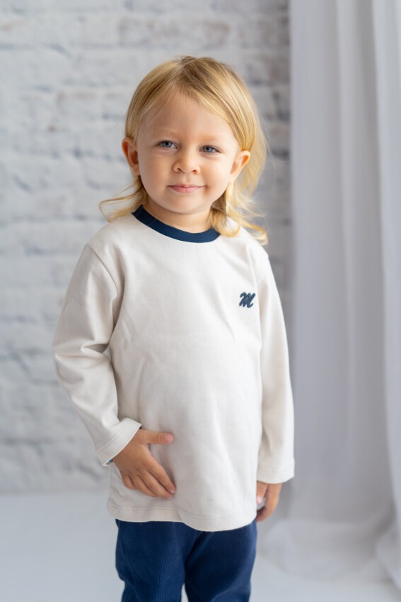 Wholesale Boys Long Sleeve T-shirt 2-7Y Zeyland 1070-232M3ANS61 - 1