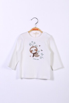 Wholesale Boys Long Sleeve T-shirt with Embroidered 2-7Y Zeyland 1070-232M3DKS63 - 1