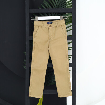 Wholesale Boys Pants 1-5Y Flori 1067-22032-1 Tan