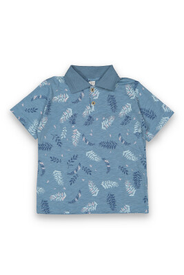 Wholesale Boys Polo Neck T-Shirt 2-5Y Tuffy 1099-1751 - Tuffy