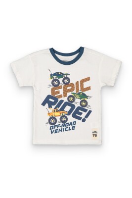 Wholesale Boys Printed T-Shirt 2-5Y Divonette 1023-7794-2-1 - Divonette