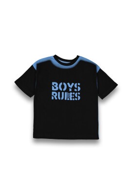 Wholesale Boys Printed T-shirt 6-9Y Tuffy 1099-8104 - 1