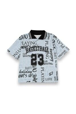 Wholesale Boys Printed T-Shirt 6-9Y Tuffy 1099-8111 - Tuffy