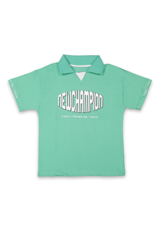 Wholesale Boys Printed T-shirt 6-9Y Tuffy 1099-8120 - 2