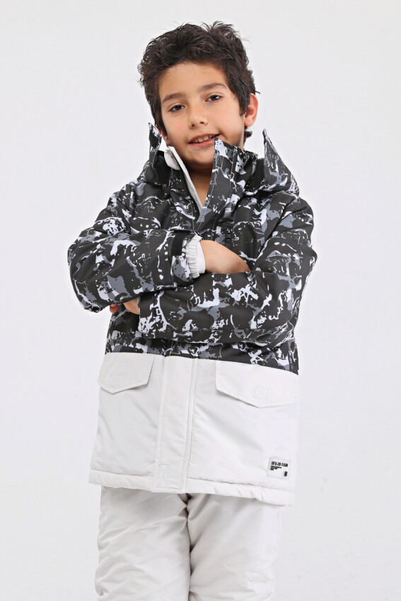 Wholesale Boys Ski Sets Coat and Pants 6-14Y Benitto Kids 2007-51263 - 2