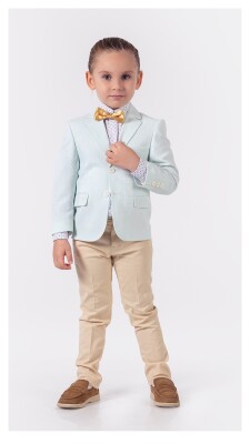 Wholesale Boys Suit Set 1-4Y Lemon 1015-9812 Mint Green 