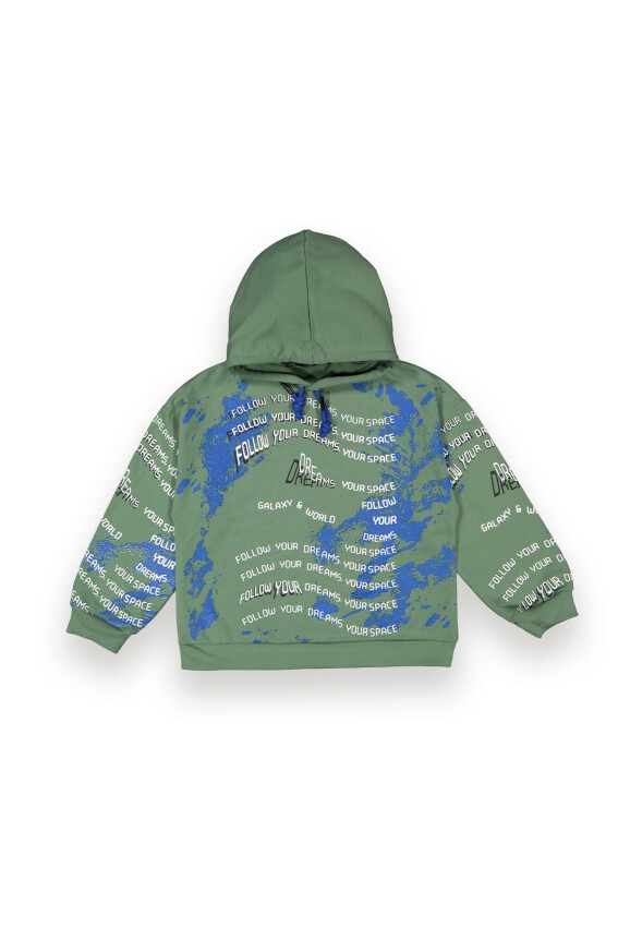 Wholesale Boys Sweatshirt with Printed 10-13Y Tuffy 1099-7111 - 2