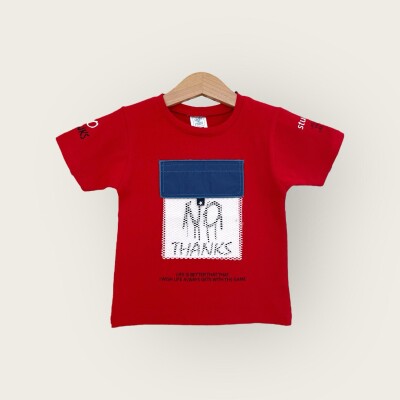 Wholesale Boys T-shirt 1-4Y Algiy Mini 2047-3361 - 5