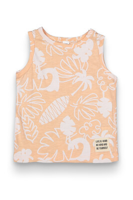 Wholesale Boys T-shirt 2-5Y Tuffy 1099-1777 pinkish orange