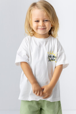 Wholesale Boys T-shirt 5-8Y Zeyland 1070-241M1YTW52 - Zeyland