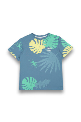 Wholesale Boys T-shirt 6-9Y Tuffy 1099-1812 Indigo