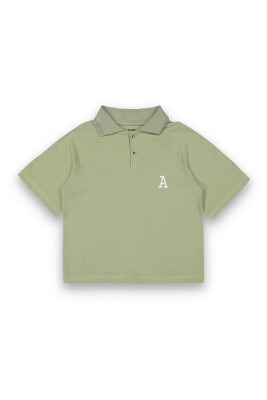 Wholesale Boys T-Shirt 6-9Y Tuffy 1099-8128 Khaki