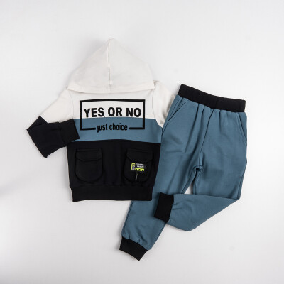 Wholesale Boy's Tracksuit Set 1-4Y Pankido 2037-9622 - Pankido