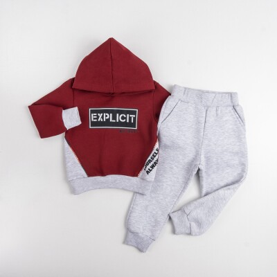 Wholesale Boys Tracksuit Set 1-4Y Pankido 2037-9708 - 2