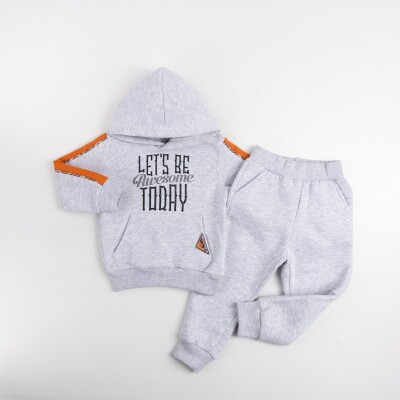 Wholesale Boys Tracksuit Set 1-4Y Pankido 2037-9719 Orange