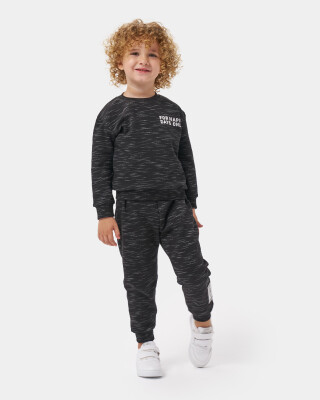 Wholesale Boys Tracksuit Set 2-5Y Miniloox 1054-24407 - 1