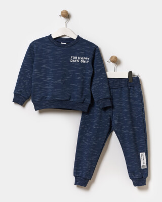 Wholesale Boys Tracksuit Set 2-5Y Miniloox 1054-24407 - 3