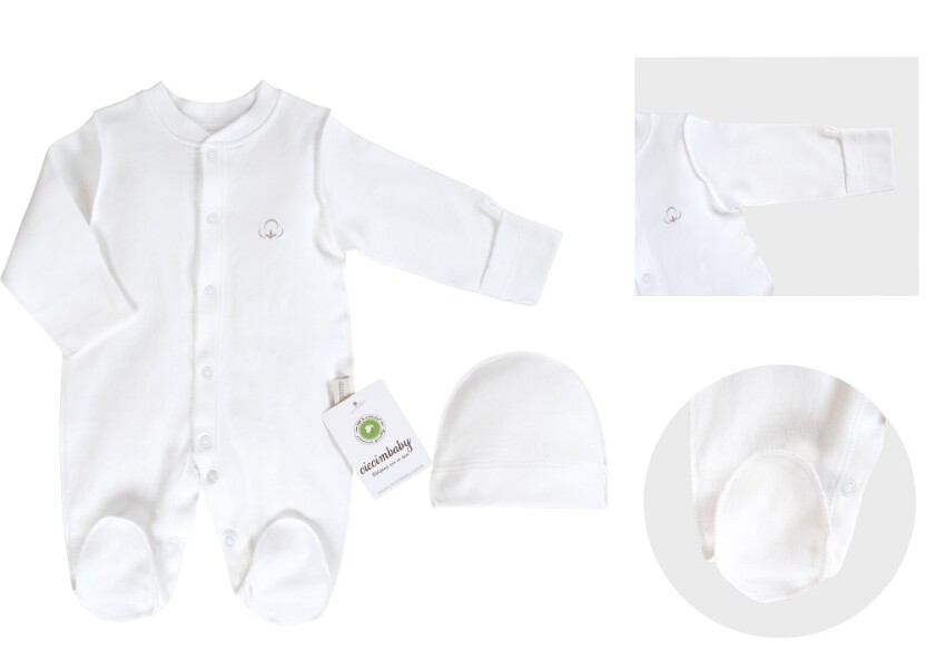 Wholesale Cotton Newborn Romper 0M Ciccimbaby 1043-4947 - 2