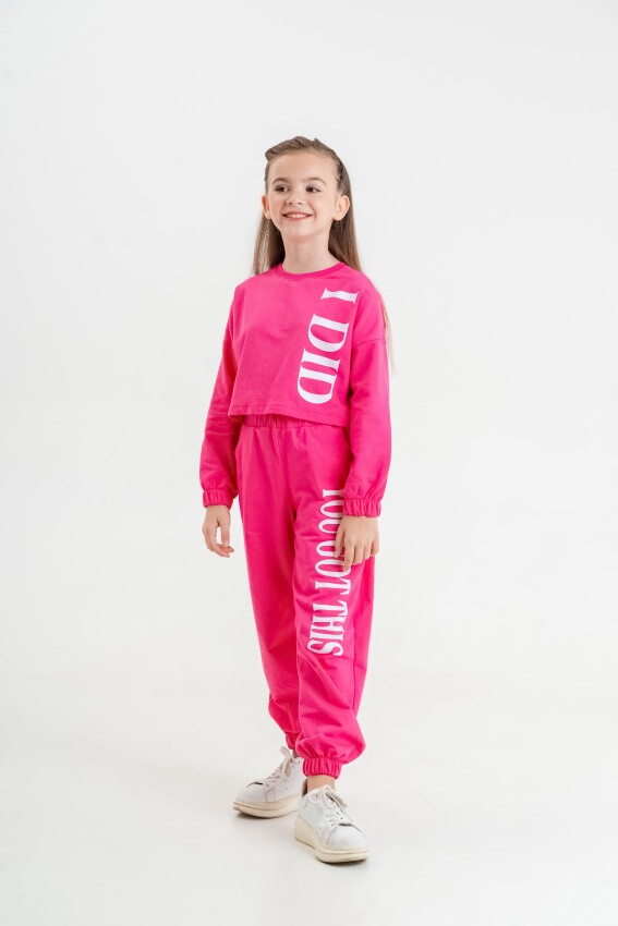 Wholesale Girl 2-Piece Tracksuit Set 6-9Y Matmazel 2021-8017 - 3