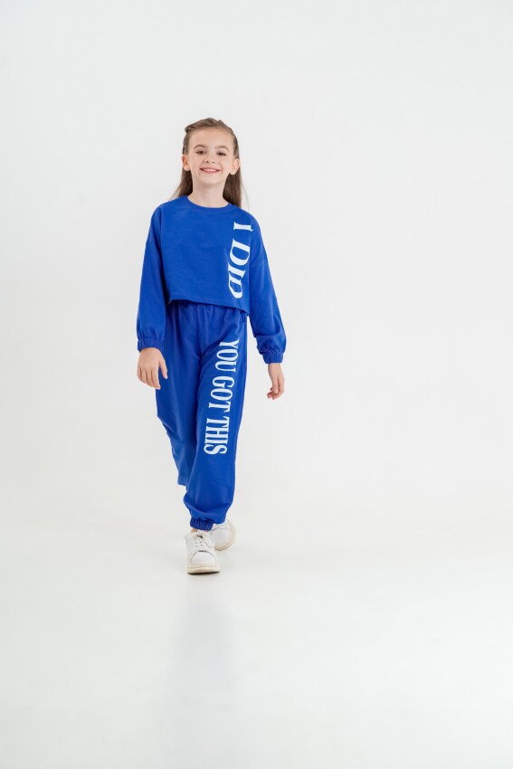 Wholesale Girl 2-Piece Tracksuit Set 6-9Y Matmazel 2021-8017 - 4