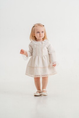 Wholesale Girl 4 Pieces Matmazel Dantel Katan Dress 2-6Y KidsRoom 1031-5890 - KidsRoom