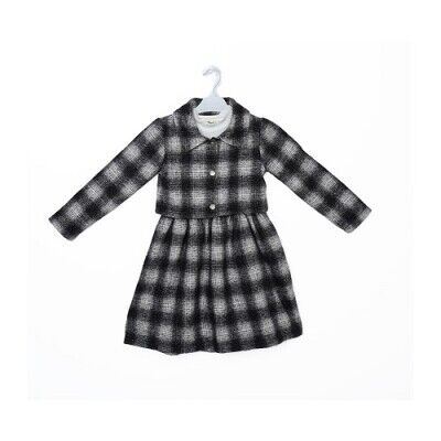 Wholesale Girls 2-Piece Dress and Jacket Set 3-6Y Büşra Bebe 1016-23231 - 1