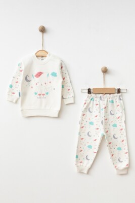 Wholesale Girl's 2-Piece Pajama Set 6-12M Hoppidik 2017-2377 - Hoppidik